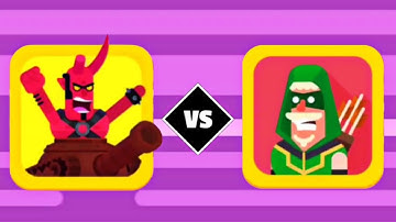 Bowmasters All 78 Characters and 3 New Characters | Devil VS Robin