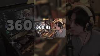 Playing Valorant on 360Hz Monitor