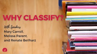 Why Classify Part 3 of Dewey Really Need It Panel