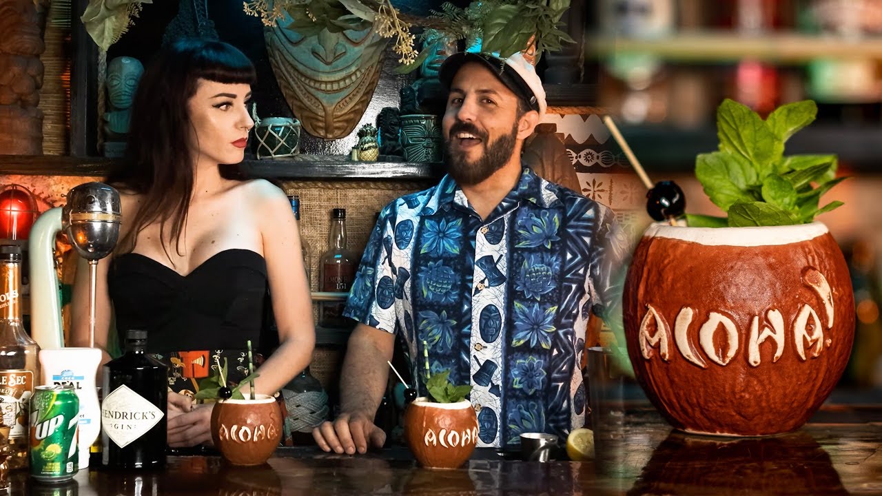 Classic Tiki and 7-UP?? [Trader Vic's Kamaaina] - YouTube