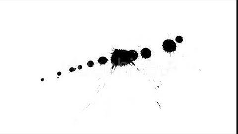 Ink Drop on Dry Paper 35 | Motion Graphics - Envato elements