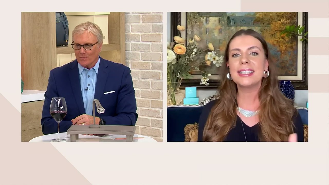 UltraFine 950 Silver Polished Round 1-1/4" Hoop Earrings on QVC