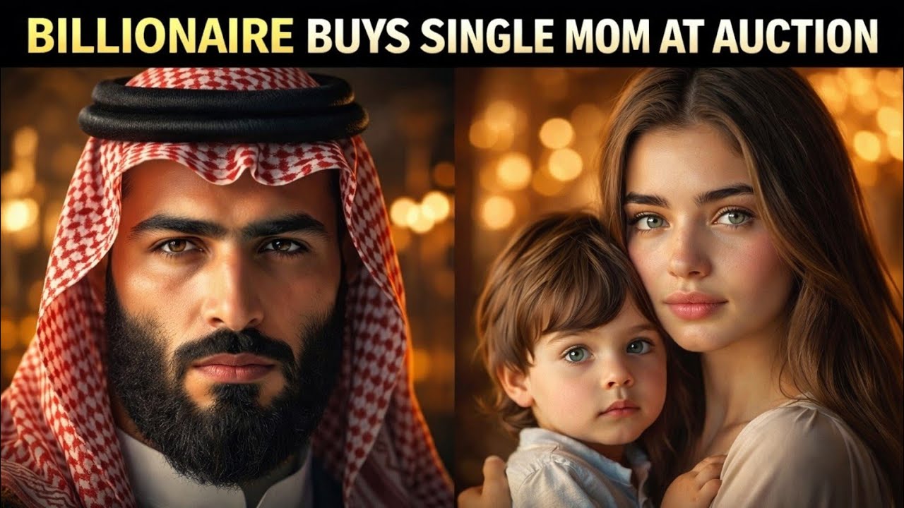 Billionaire Arab Buys Single Mother at Auction… But What He Discovers Changes Everything!