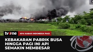 Download lagu Banyak Bahan Kimia, Kebakaran Pabrik Busa di Cirebon Sulit Dipadamkan | AKIP tvOne