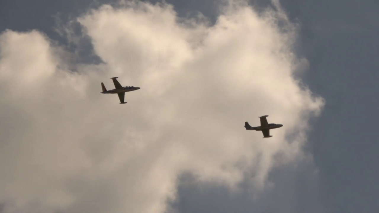 French Naval Historic Jets - MS.760 Paris & Fouga CM175 Zephyr  - Yeovilton Air Day 2018