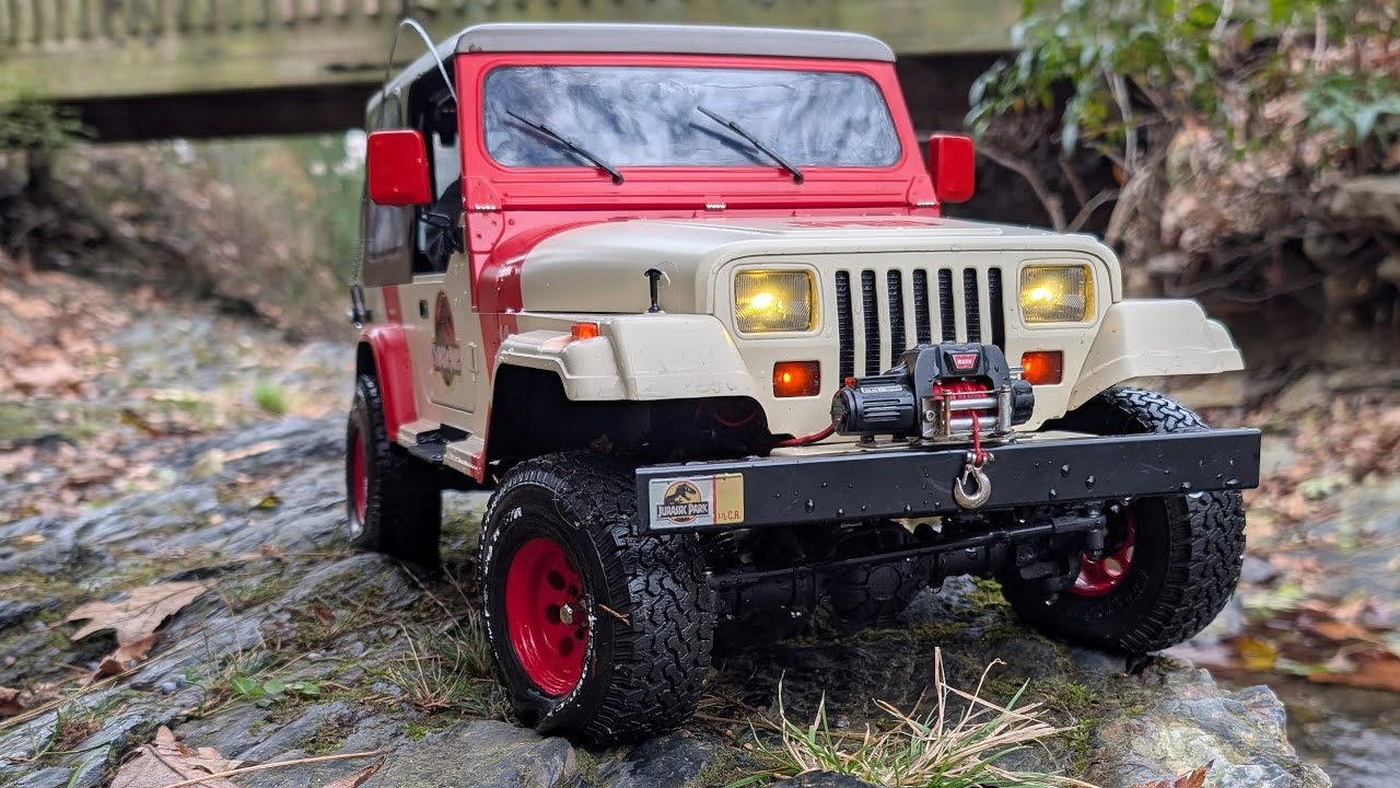 Jurassic Park edition FMS mashigan Jeep YJ