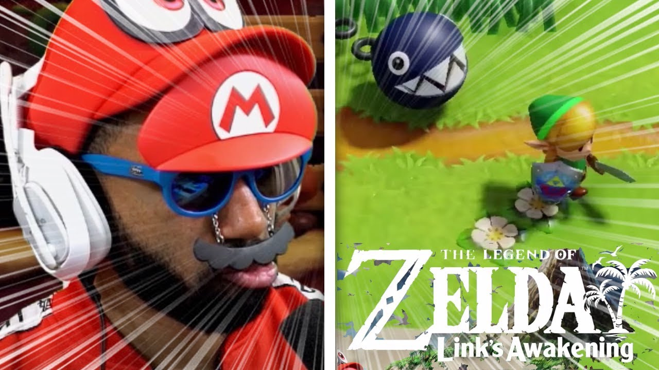 THE LEGEND OF ZELDA LINKS AWAKENING NINTENDO SWITCH - LIVE REACTION w/runJDrun | runJDrun