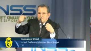 A Nuclear-Armed Iran is 'A Sword on Israel's Neck', According to Defence Minister Ehud Barak