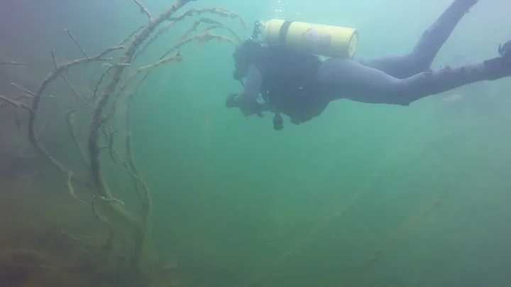 August 2018 Ellett Valley Quarry Dive with Cory, N...