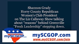 mySCGOP.com - Shannon Grady, President Horry County Republican Women's Club - SPREADING LIES!!!