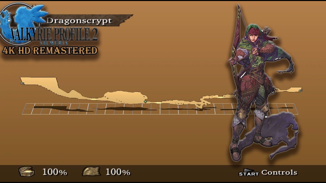 Dragoncrypt 100% Completion – Valkyrie Profile 2: Silmeria – 4K Remastered