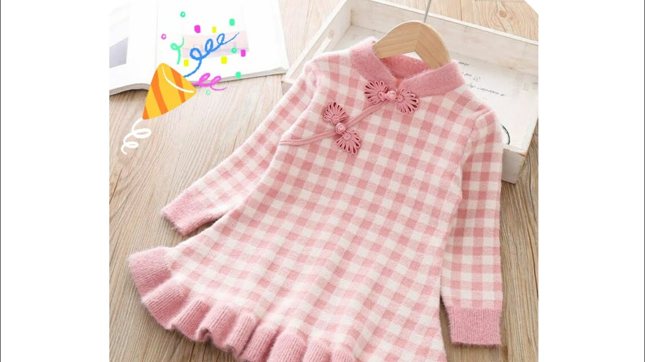 فساتين بنوتات شتويةrobes de petites filles d'hiver