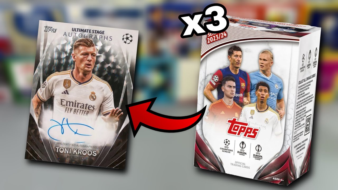 ¡ME SALE LA MEJOR FIRMA DE MI COLECCIÓN! - 2023-24 Topps UEFA Flagship Blaster Box