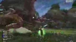 Phantasy Star Universe - Plains Overlord B De Ragan Fight