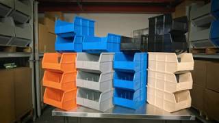 Quantum Stackable Shelf Bins