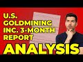 US GoldMining's Cash Burn: My Key Insight from the 10-Q