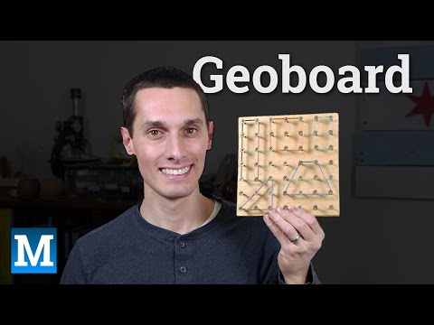 Vídeo: Qui va inventar Geoboard?