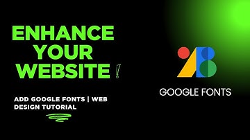 How to Use Google Fonts in Your Website (2025)