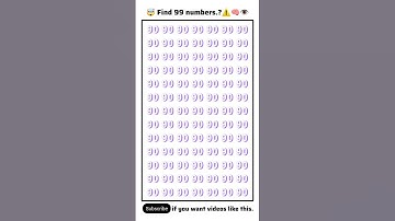 Spot the Hidden Numbers in 5 Seconds! ⏱️ 👀 #quiz #iqtes #shorts #shortvideo #dalimsharma