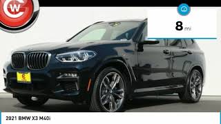 2021 Bmw X3 M40I For Sale In San Luis Obispo, Ca B21091