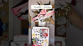 My Sad Sketchbook 😭 #paperart #papercrafts #paperdragon #shorts #trending #viral #foryou #funny
