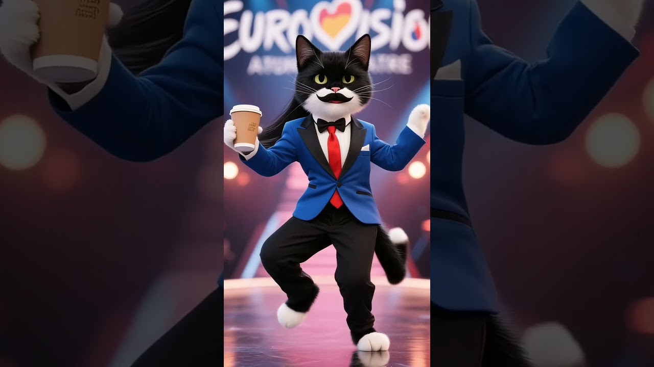 TOMMY CAT - ESPRESSO MACCHIATO 😸🎵 Eurovision 2025 🔥💖 