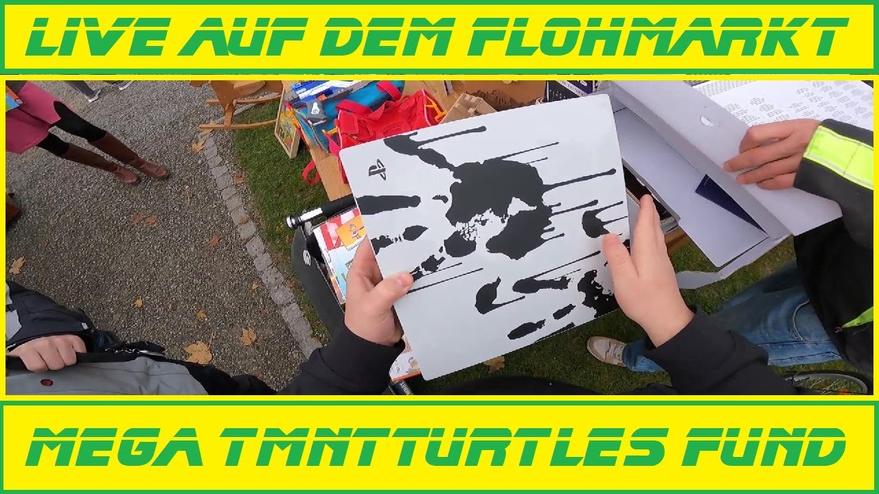 Live auf dem Flohmarkt #21 Ein mega geiler Turtles Fund aus meiner Kindheit, pure Nostalgie