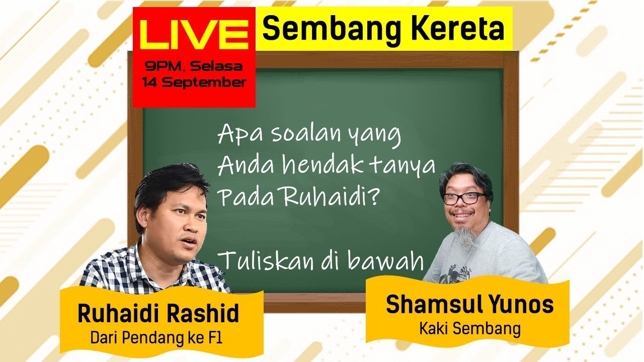 Sembang Kereta: Ruhaidi Rashid dan Formula 1 - YouTube