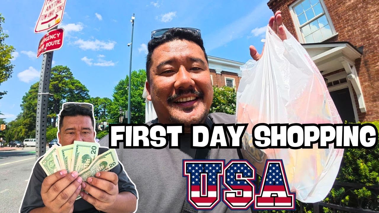 🇺🇸🇺🇸 MY FIRST SHOPPING 🛍️🛍️ || DAY 1 AT USA || WHAT I BOUGHT || TIBETAN VLOGGER 2025