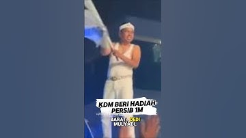 KDM BERI HADIAH PERSIB 1M #kdm #persibbandung #persib #dedimulyadi #briliga1 #football #fyp