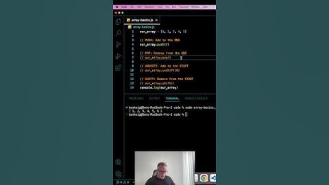 Add & Remove From Javascript Array