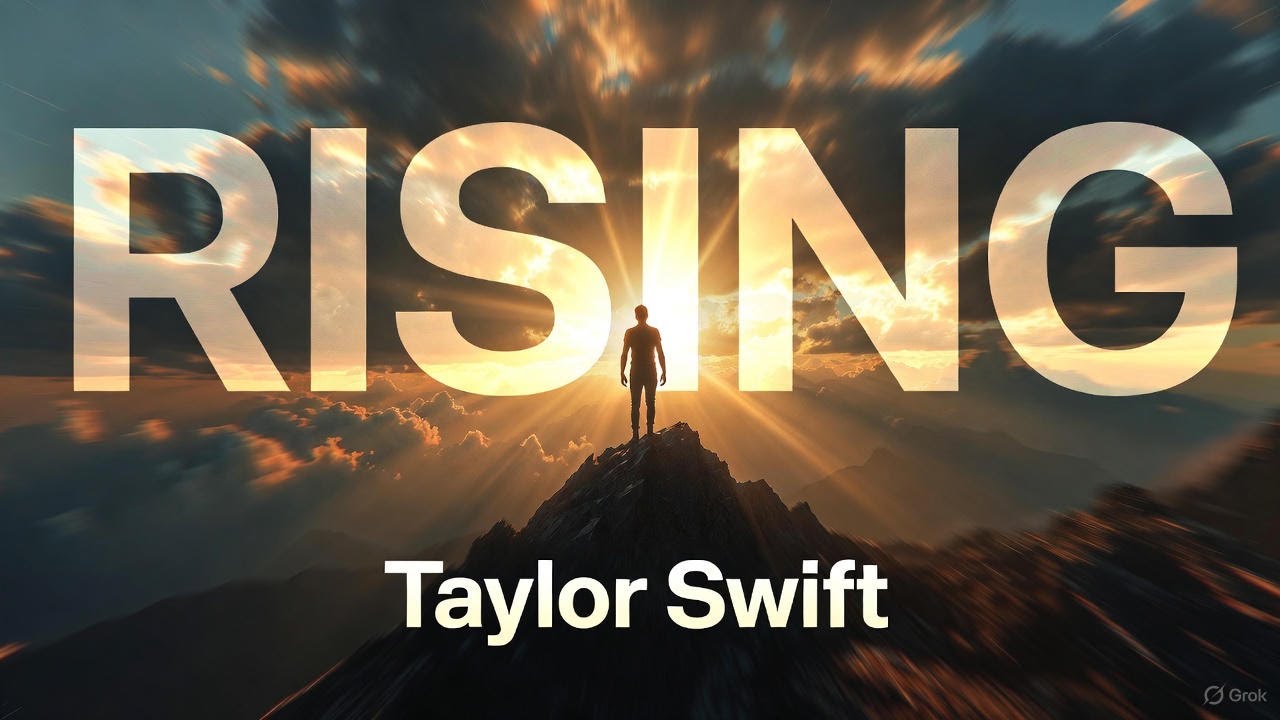 Taylor Swift - Rising (2026 Lyrics video) New music - YouTube