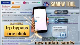 All Samsung FRP Bypass Android 9/10 | SamFw Tool 5.6 2026 All Samsung FRP Bypass Android 9/10 | SamFw Tool 5.6 2026