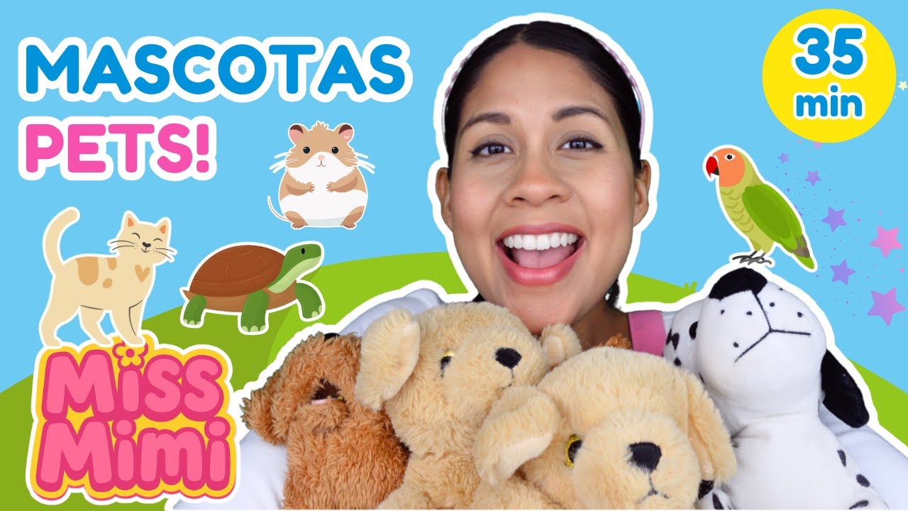 Las Mascotas para niños 🐶🐱 | Características y Cuidados | Toddler Spanish Learning