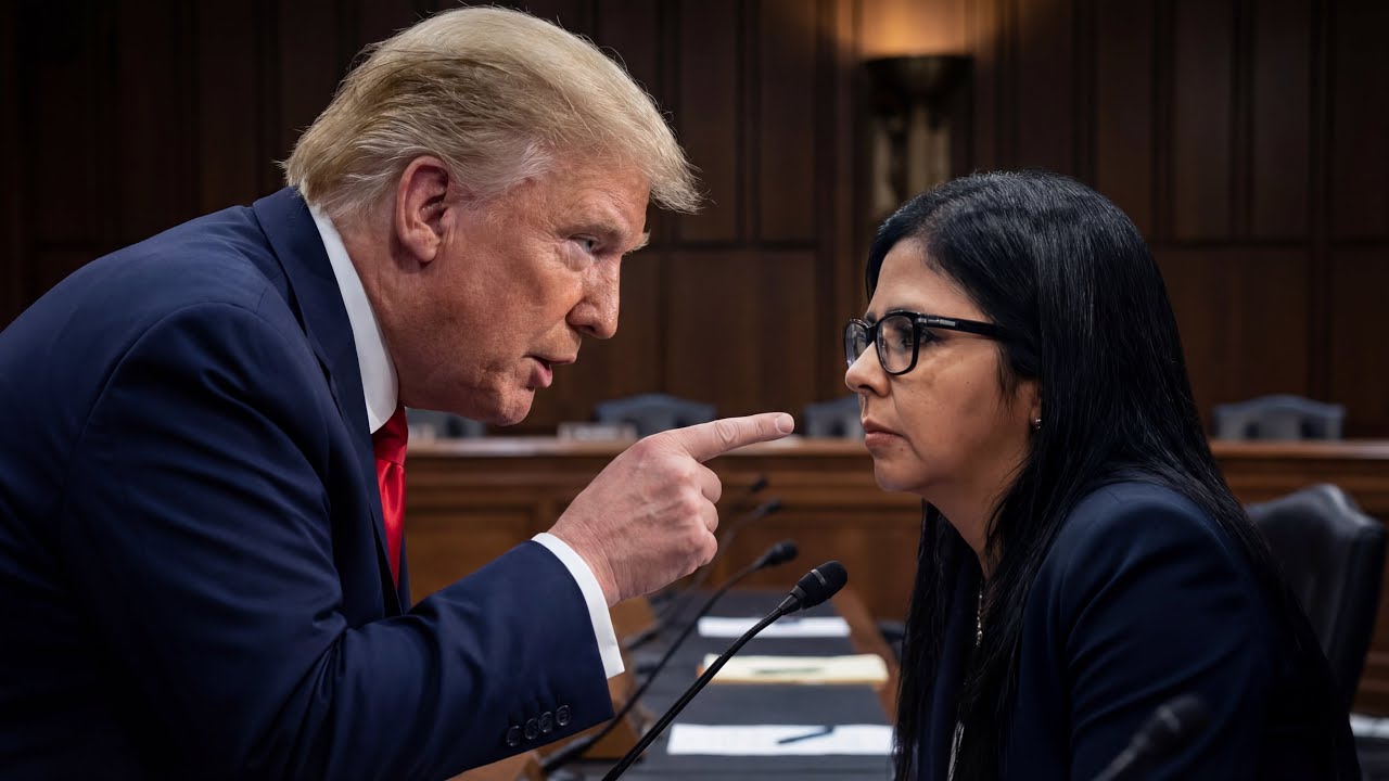 Ni tan amigos: Trump está dispuesto a encarcelar a Delcy