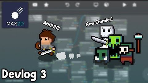 Making an Action Platformer Game in Max2D! - (Devlog 3)