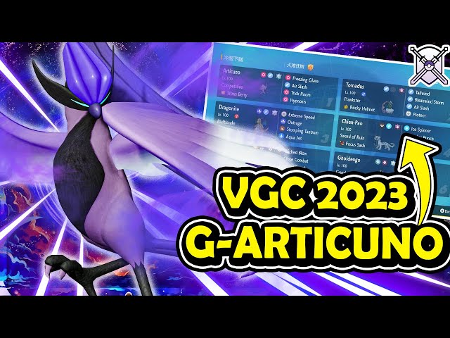 Galarian Articuno Got 9th Place at a VGC Reg E Regional! 