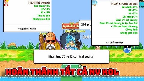 Ngọc Rồng Online | Hoàn Thành Tất Cả Nhiệm Vụ KOL NRO Mới Nhất Và Phần Thưởng Xứng Đáng !!!