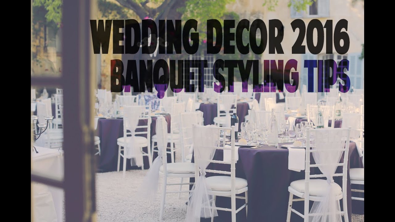 Wedding Decoration Ideas: Reception Styling Tips
