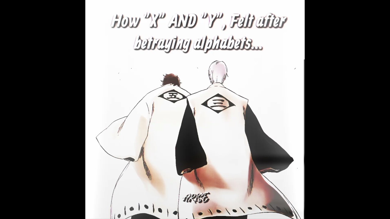 Betrayers 🐐🐍 || Aizen and gin || bleach manga edit || 