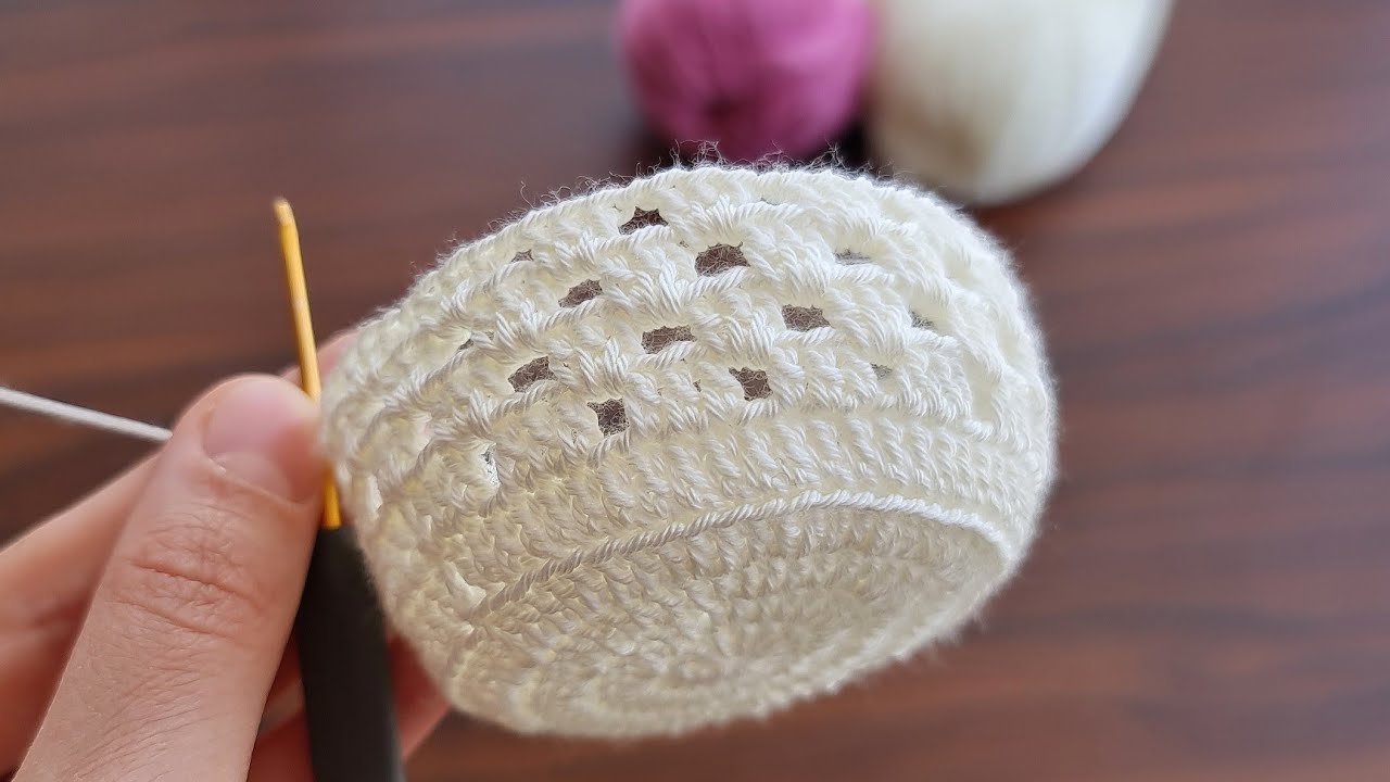SUPERB BEAUTIFUL 😉 MUY BONİTO Super easy Very useful crochet decorative basket making.