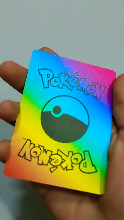 #pokémon card rainbow