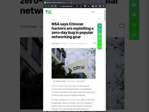 NSA is warning