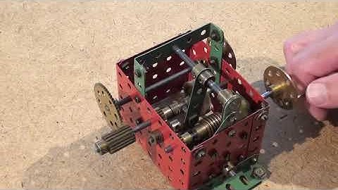Meccano Auto Reverse Gearbox