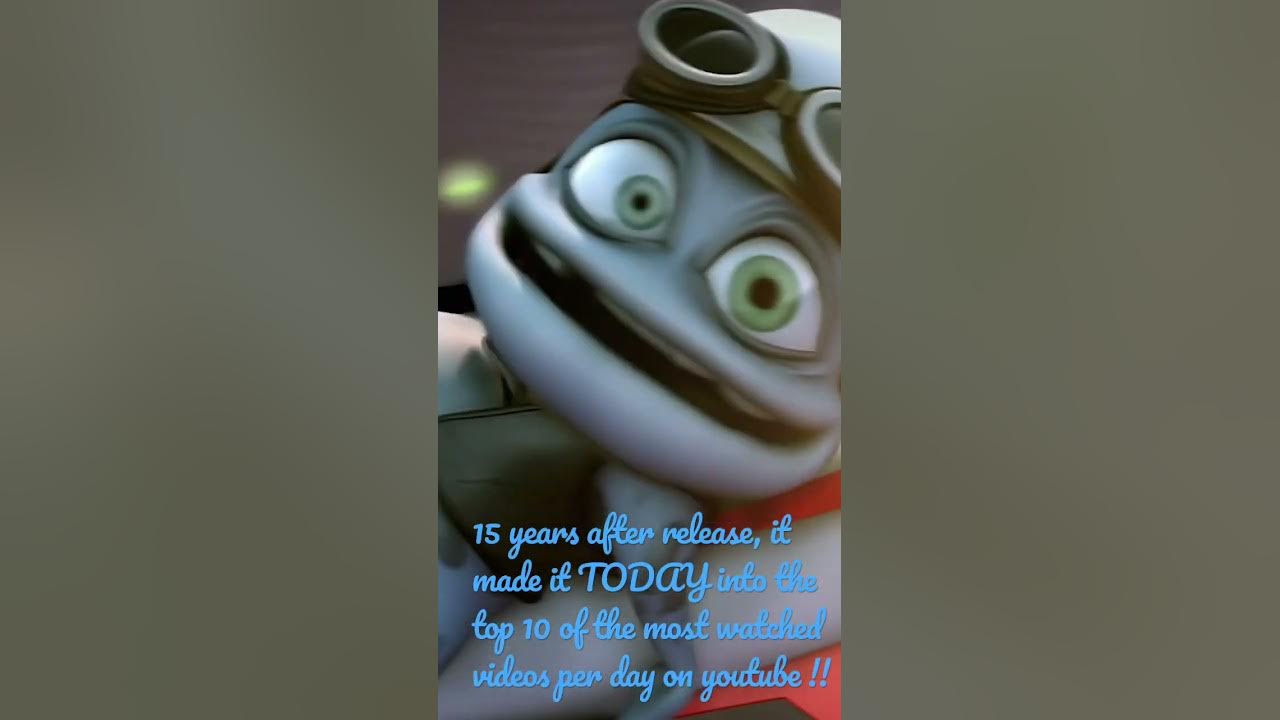 Crazy Frog - Axel F entered the Top10 #shorts