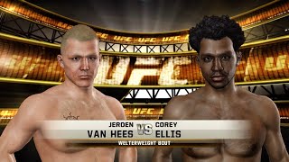 Jeroen Van Hees (8) vs. Corey Ellis | EFC Fight Night 15: Co-Main Event