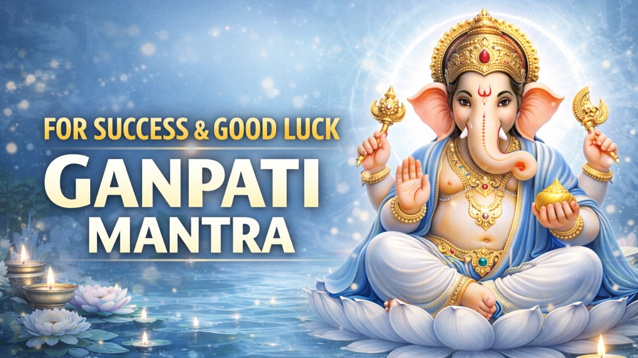 Ganpati Mantra for Success & Good Luck | Remove Obstacles & Invite Prosperity