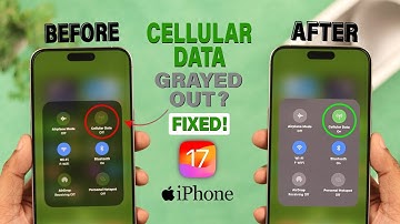 iOS 17: Fix Cellular Data Grayed Out on iPhone 15