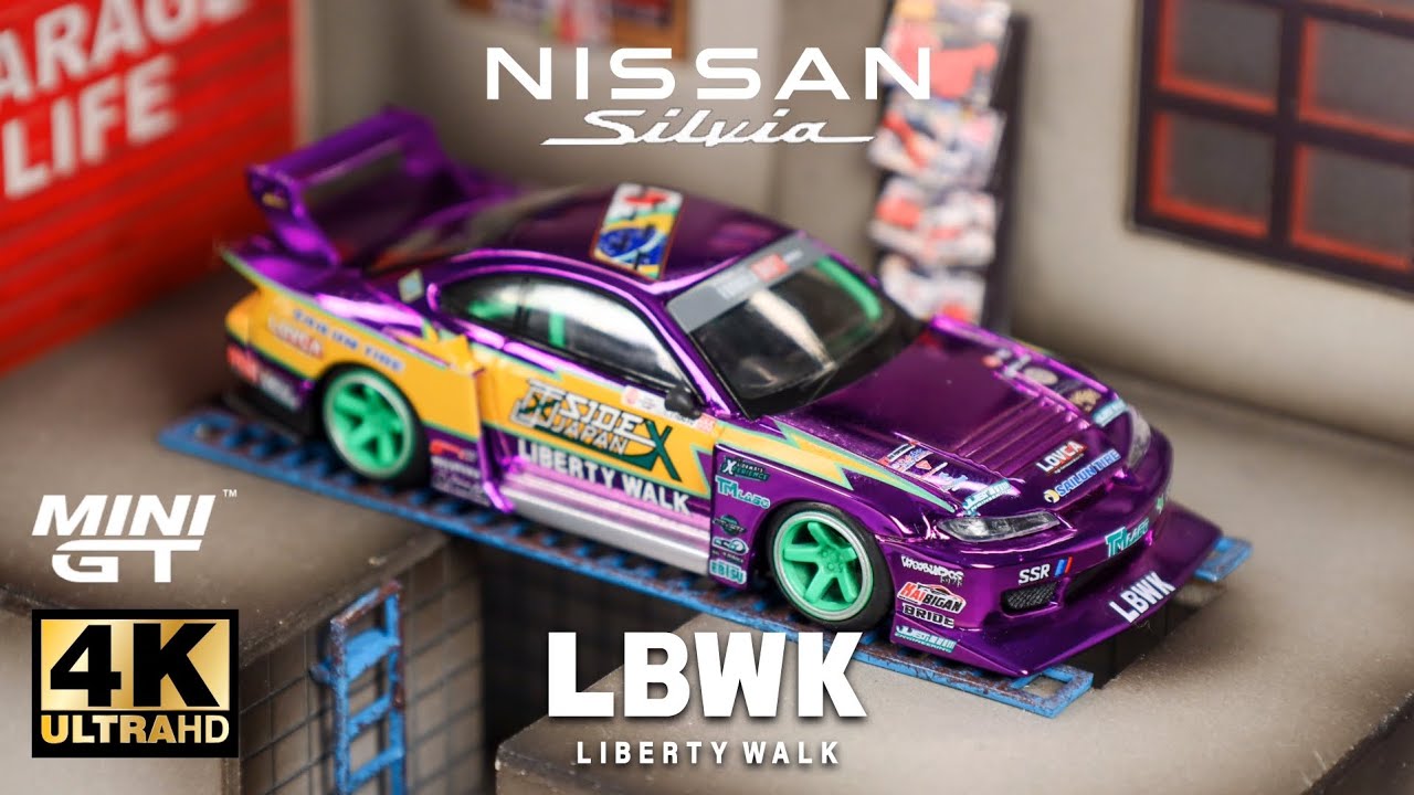 Mini GT #576 LB-Super Silhouette S15 Silvia Formula Drift Japan