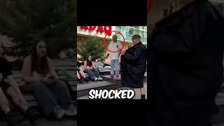 This Guy Shocked People in Public When He Opened His Jacket 😳🤯#viral #shorts #shocking